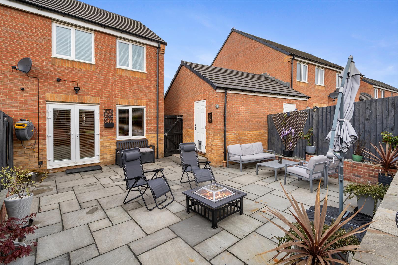 Landscaped Rear Garden